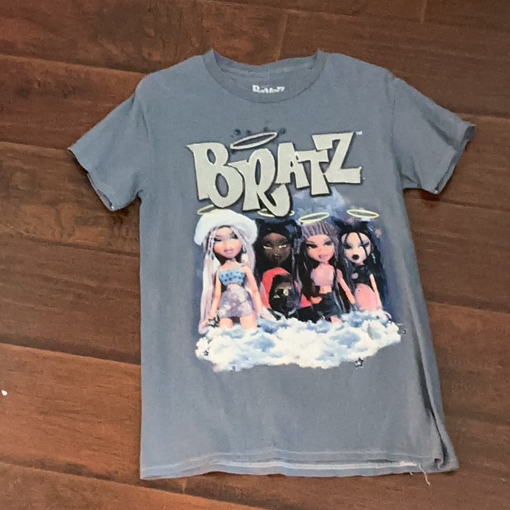 Gray Bratz Graphic Short Sleeve Tee